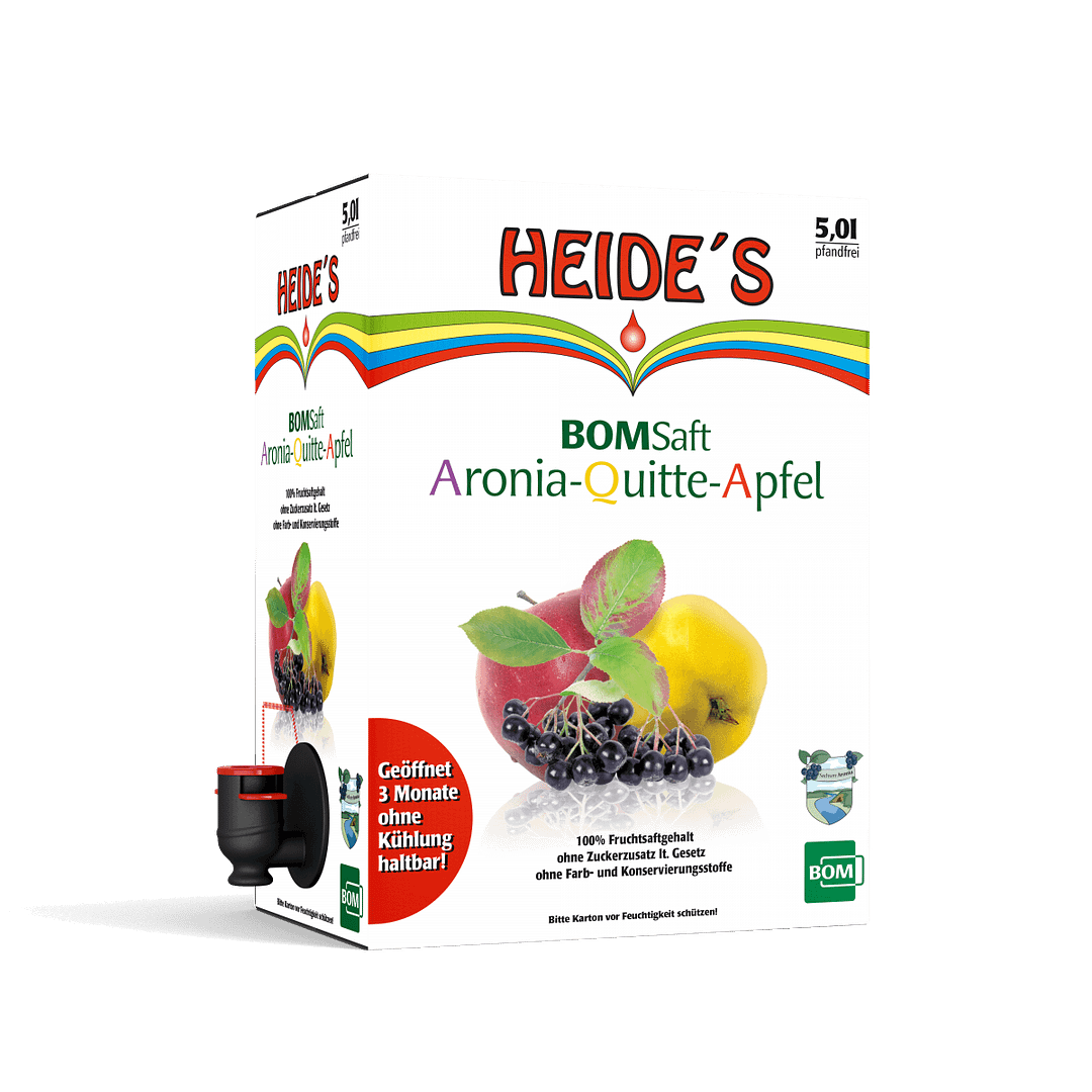 BOMSaft AQA - Aronia-Quitte-Apfel