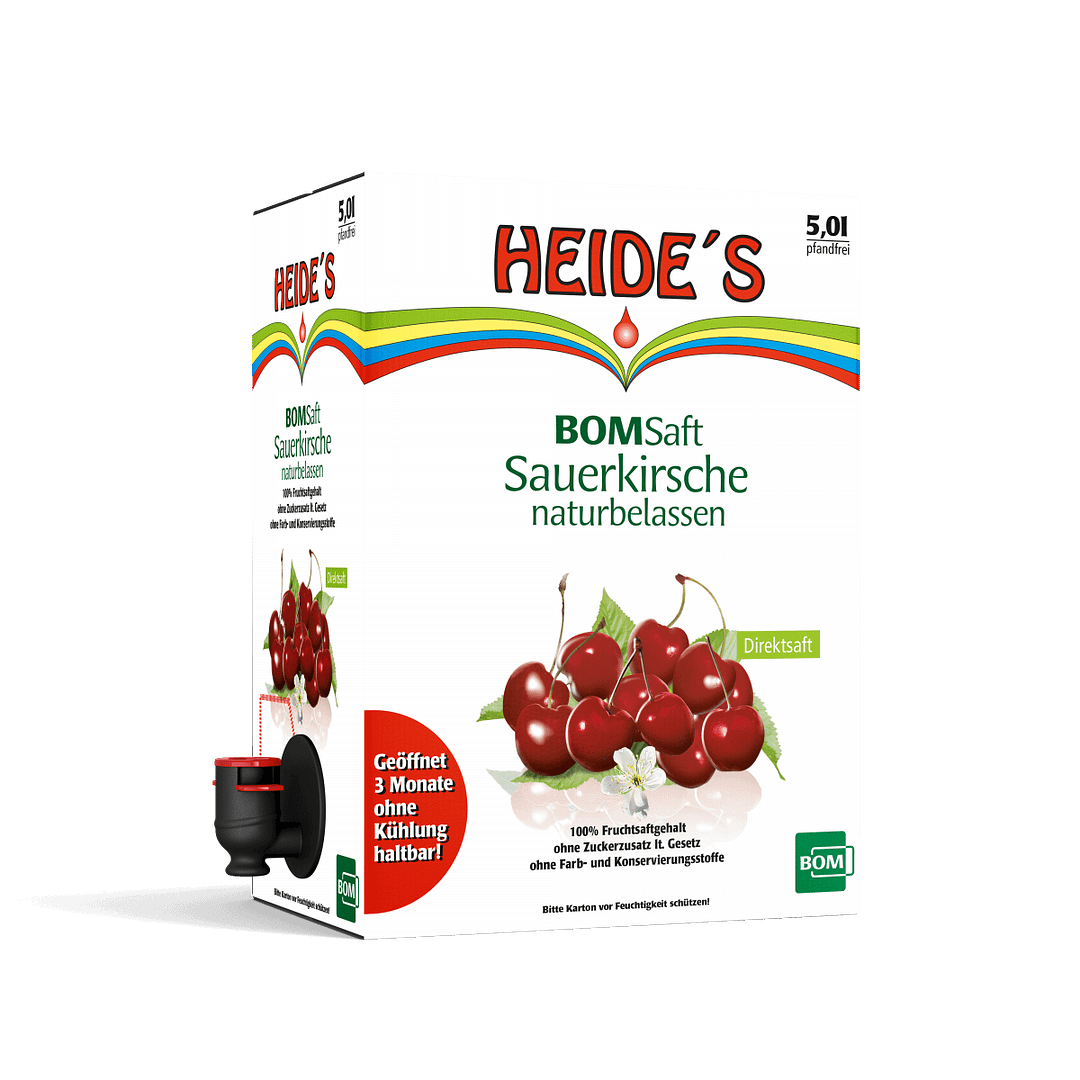 BOMSaft Sauerkirsche - Direktsaft