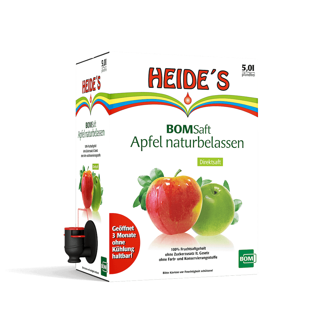 BOMSaft Apfelsaft naturtrüb