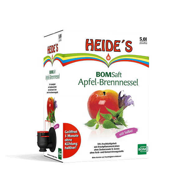 BOMSaft Apfel-Brennnessel
