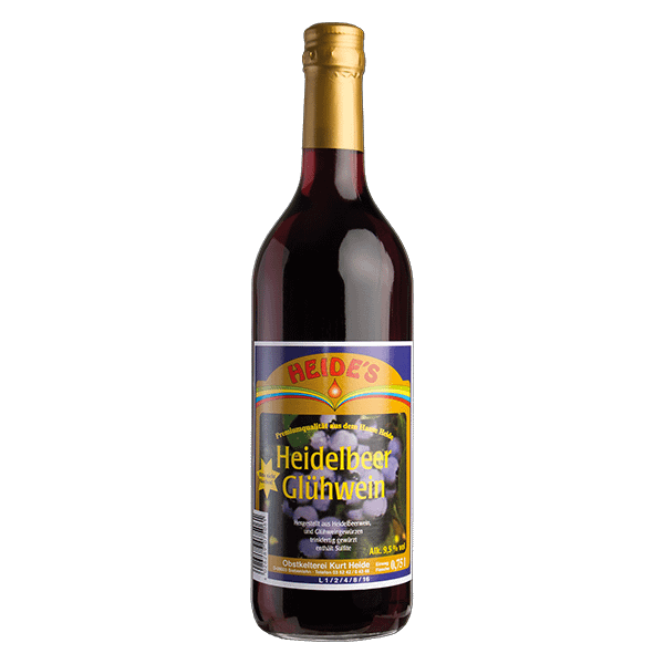 Fl. Heidelbeer-Glühwein