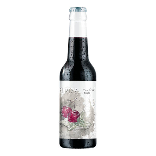 Karton Sauerkirsch-Minz SPRIZZ