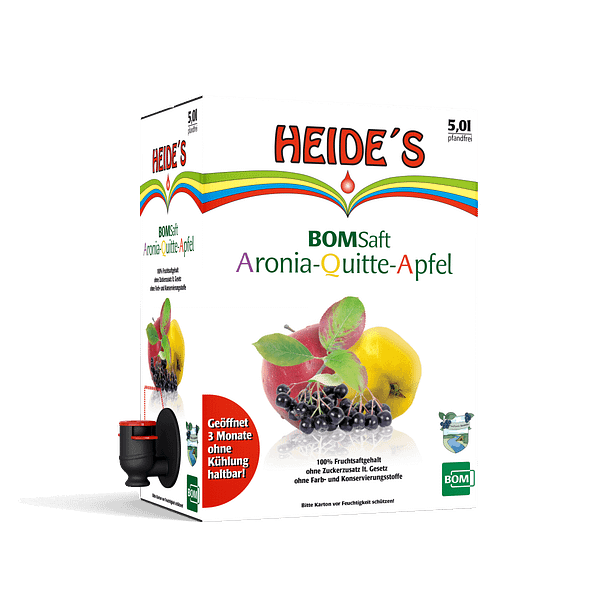 BOMSaft AQA - Aronia-Quitte-Apfel