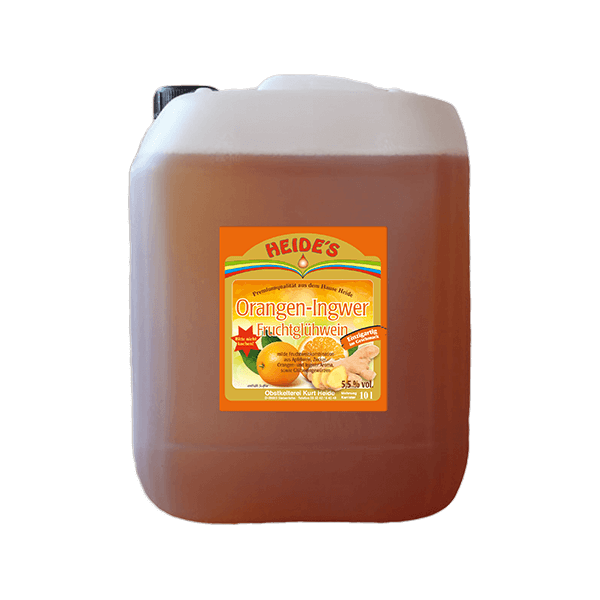 Kanister Orange-Ingwer-Glühwein 10 Liter