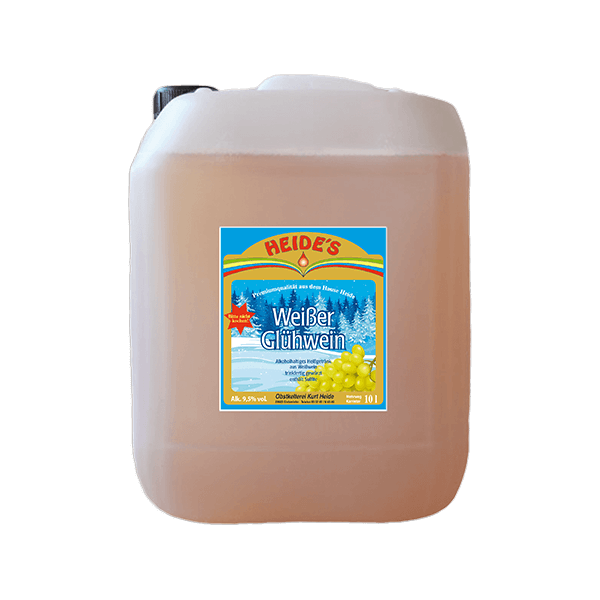 Kanister Weißer Glühwein 10 Liter