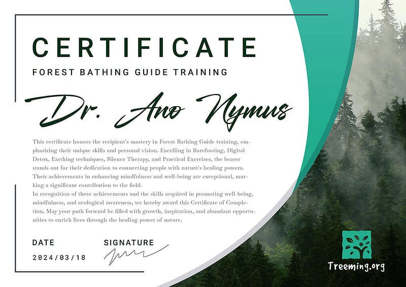 Professional Forest Bathing Instructor Training | Treeming.org