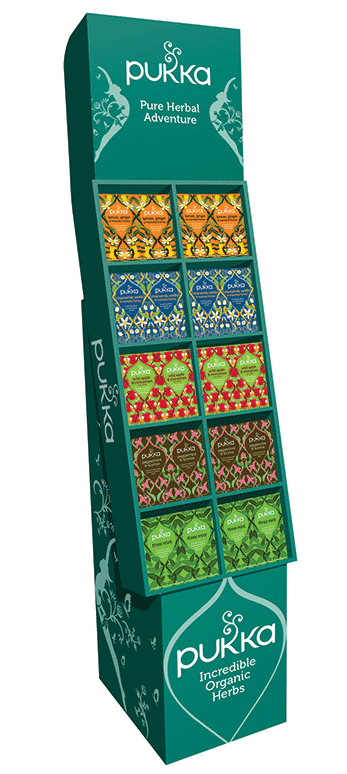 Pukka Verkaufsdisplay Boden